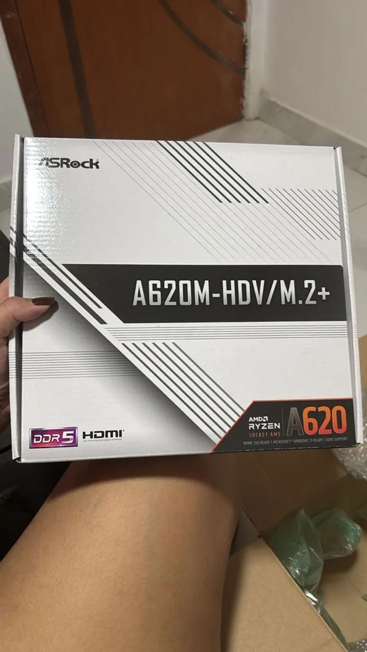Kit Placa mãe A620M + Ryzen 5 7600 - Foto 2