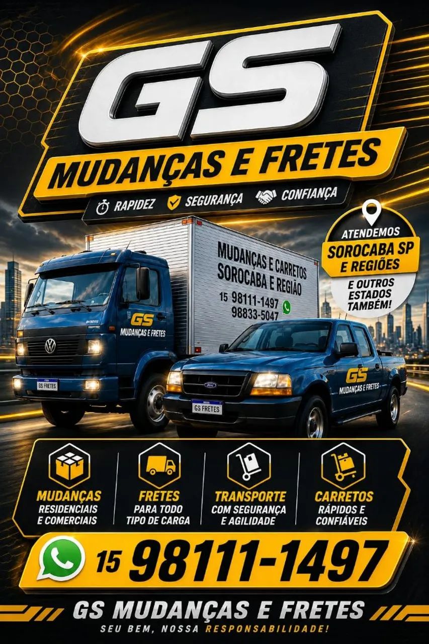   mubancas fretes transporte carreto $$ Sorocaba SP e região 