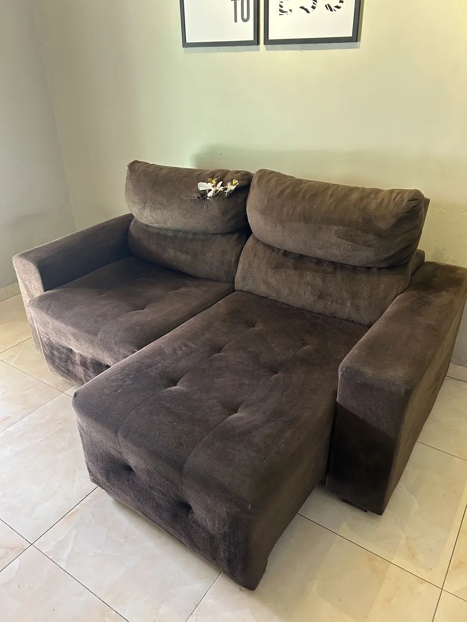 Sofá retrátil 2 lugares - Foto 3