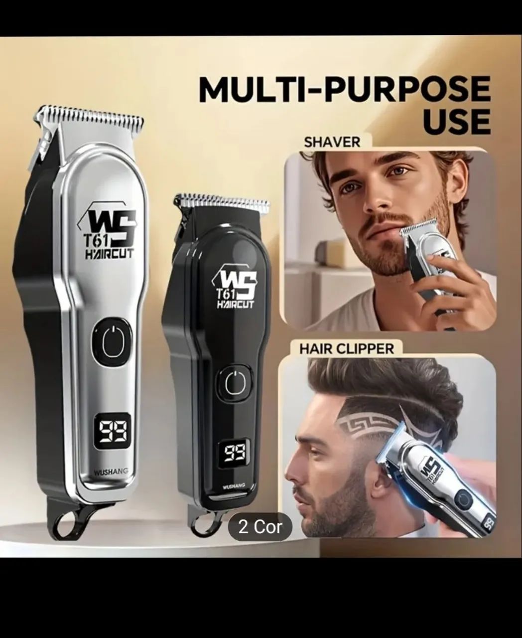 Máquina aparar barba e cabelo  - Foto 5