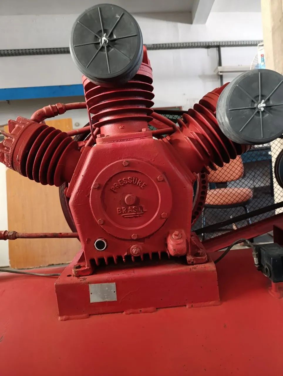 Compressor Wayne 40 pés com motor de 10CV seminovo funcionando perfeitamente  - Foto 5