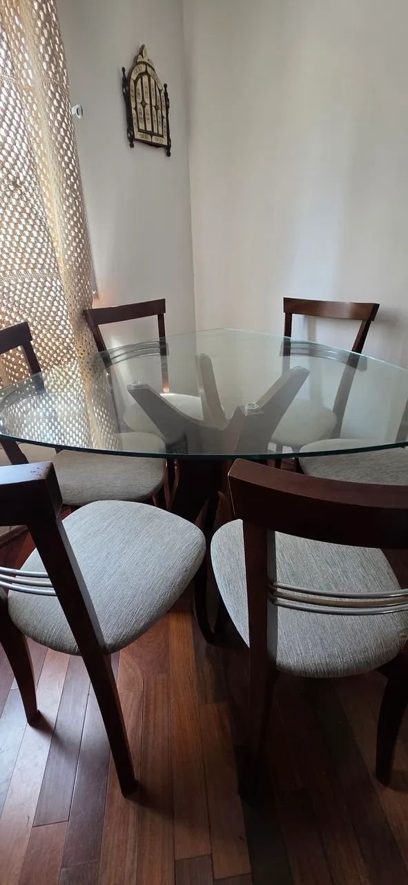 Mesa jantar 6 cadeiras - Foto 2