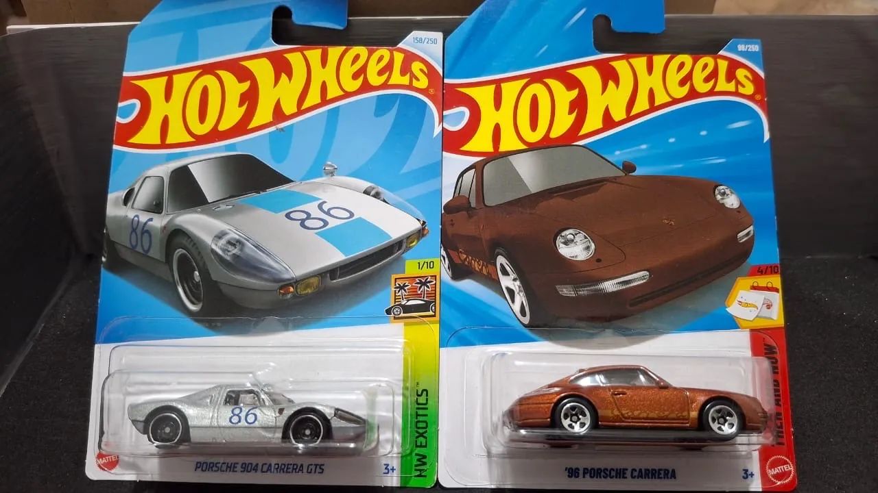 Coleção de Porsche hot wheels 2