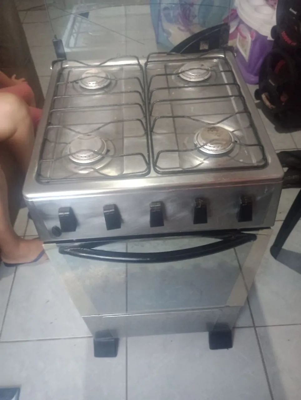 Vende se fogão em perfeito estado.  Não faço entrega . - Foto 4