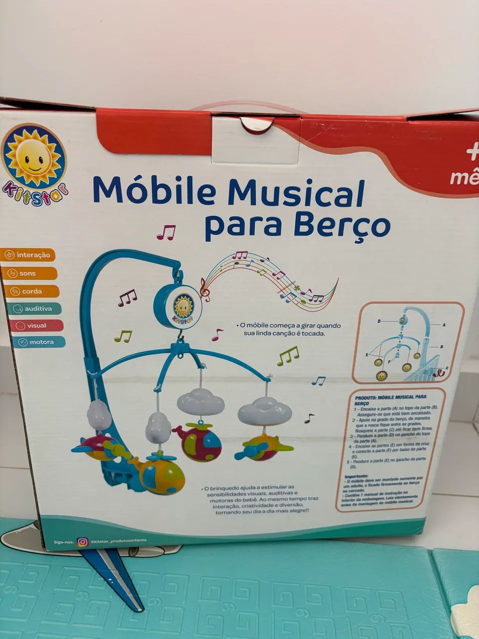 Móbile Musical para berço  - Foto 3