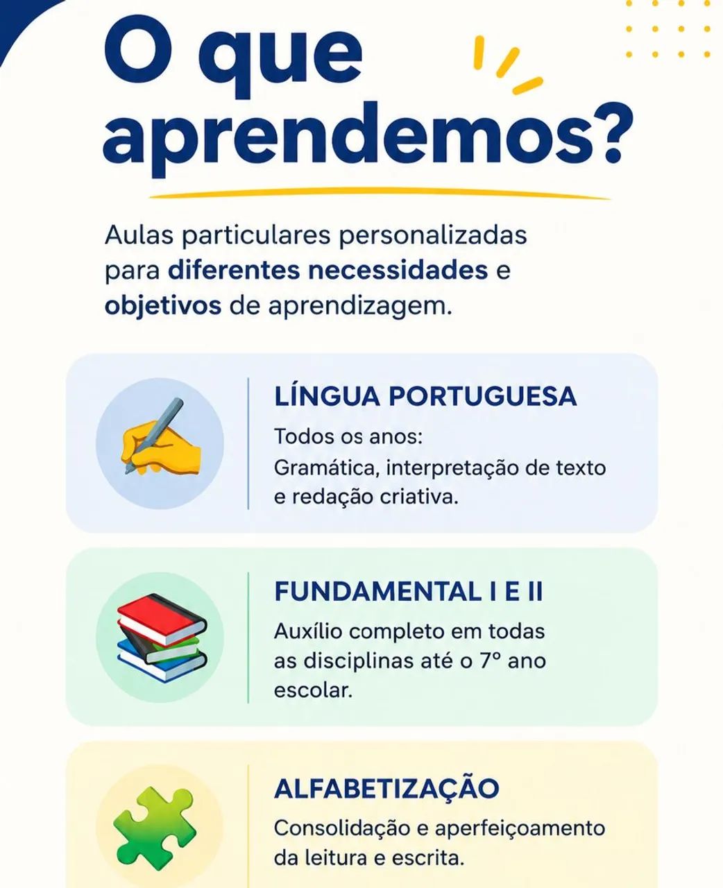 Reforço escolar - Foto 2