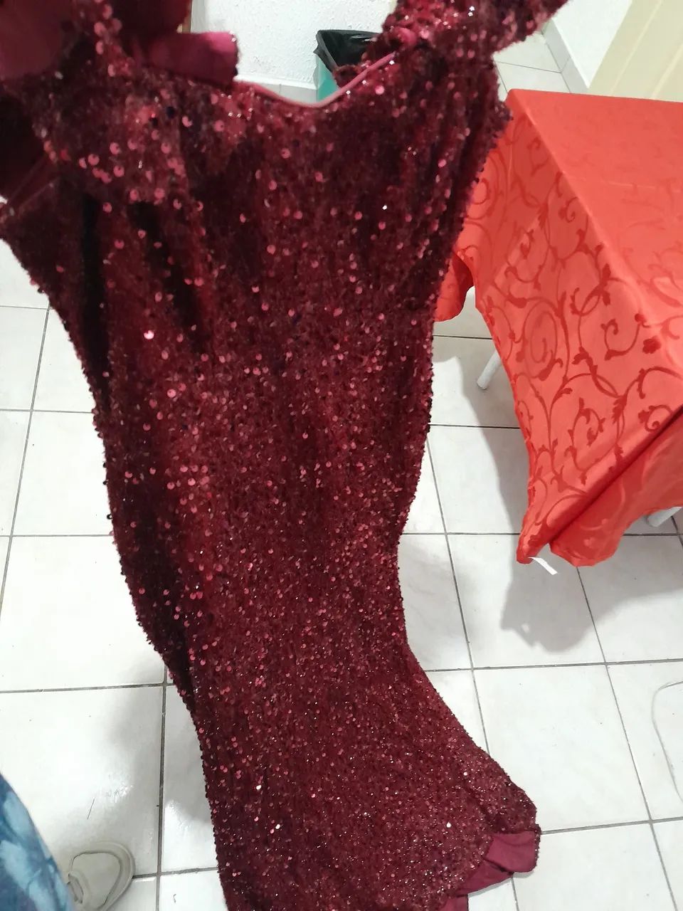 Vestido Vermelho Festa - Foto 3