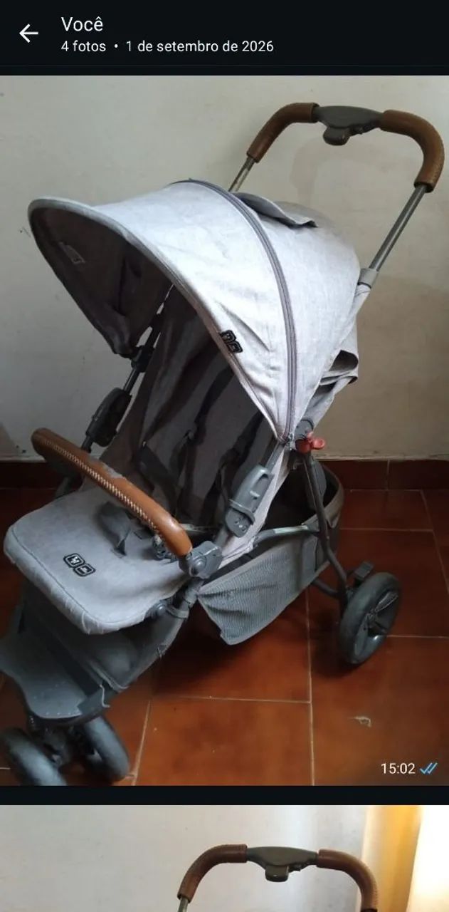 Vendo carrinho de bebê