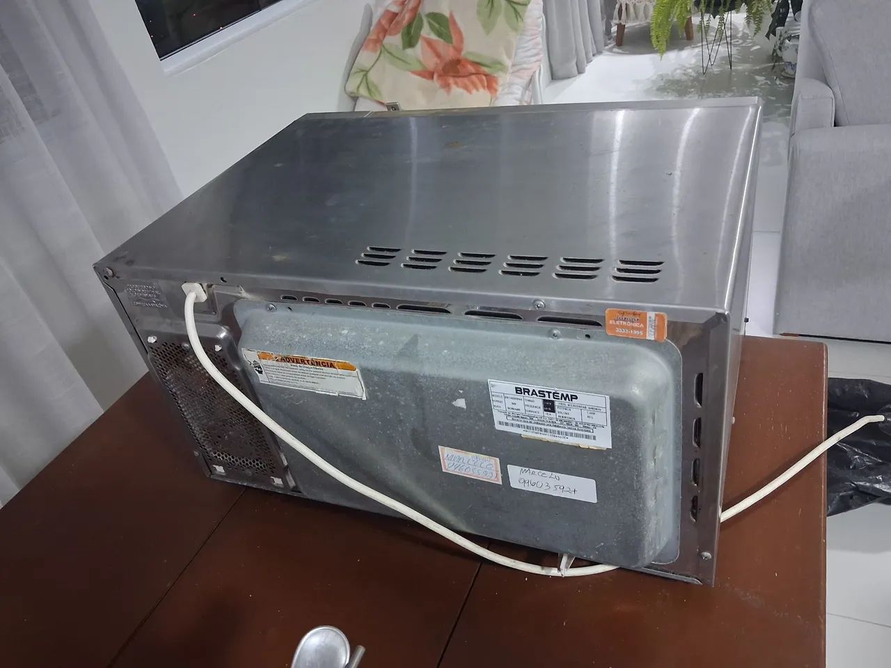 Microondas brastemp ative  30 litros inox  - Foto 5