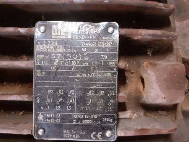 motor weg trifasico 50cv - Foto 3