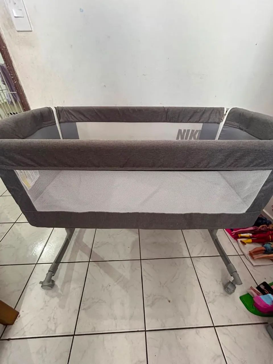 Berço e balanço kababy portátil