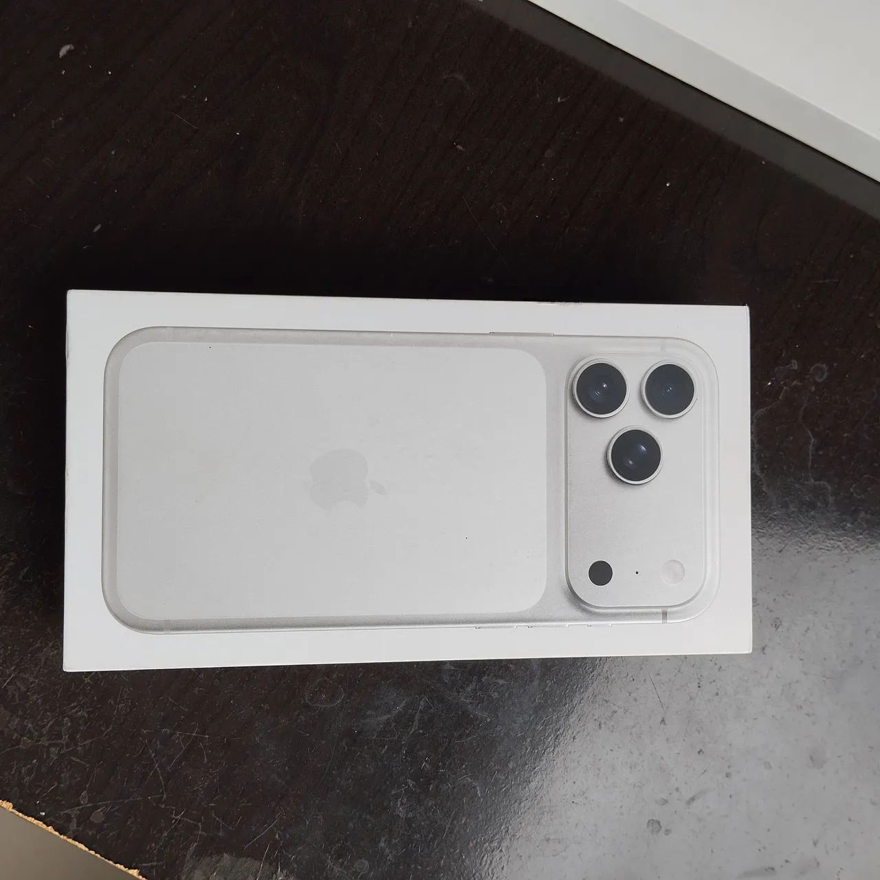 Caixa iPhone 17 pro max 256gb
