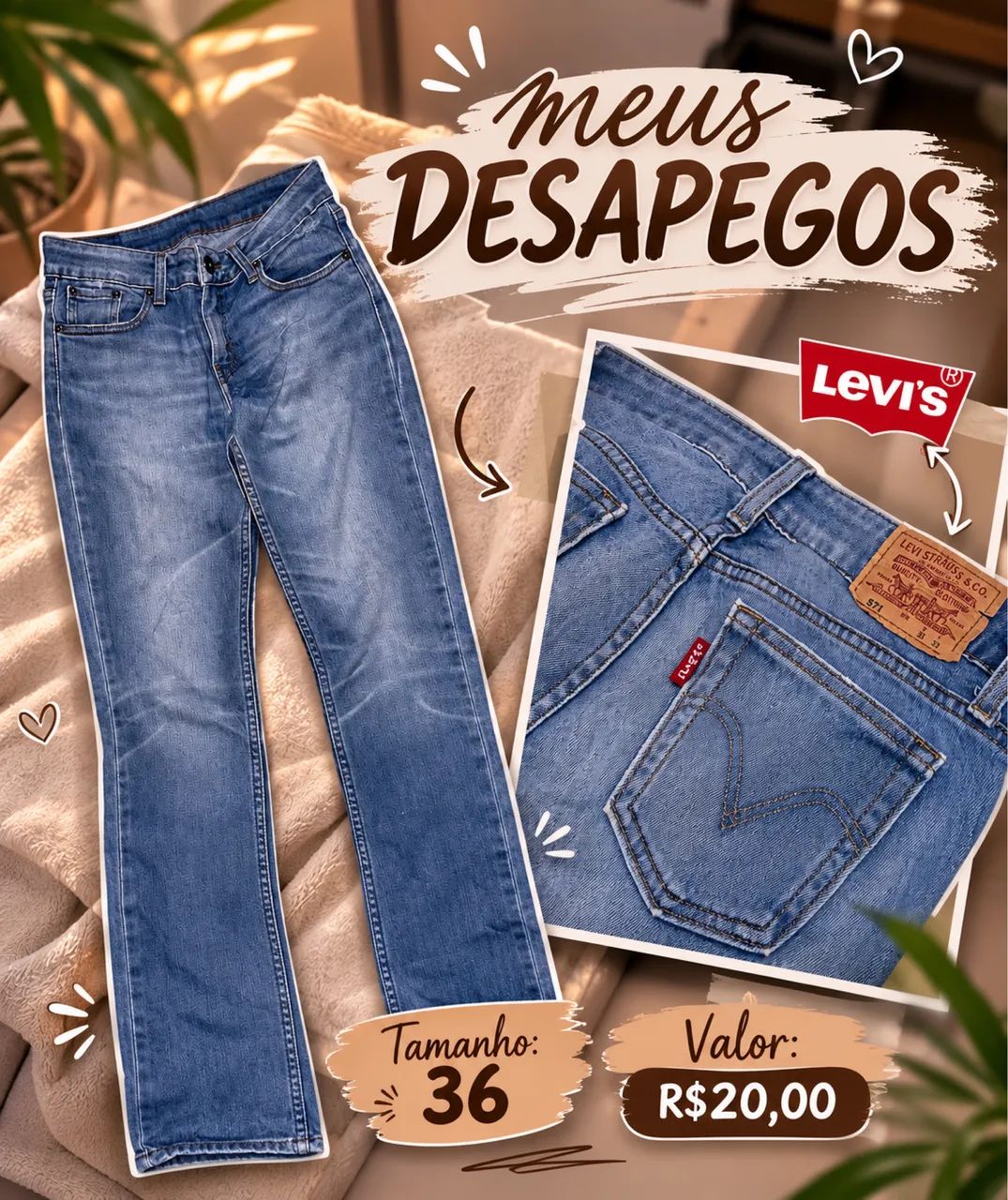 Calça jeans Levi?s 
