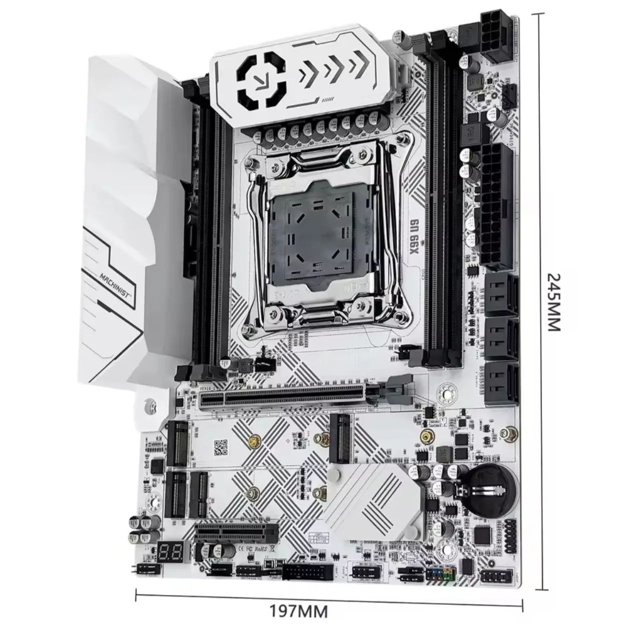 Kit LGA2011-3 Placa Mãe x99 + Processador XEON E5 2630 v4  - Foto 5