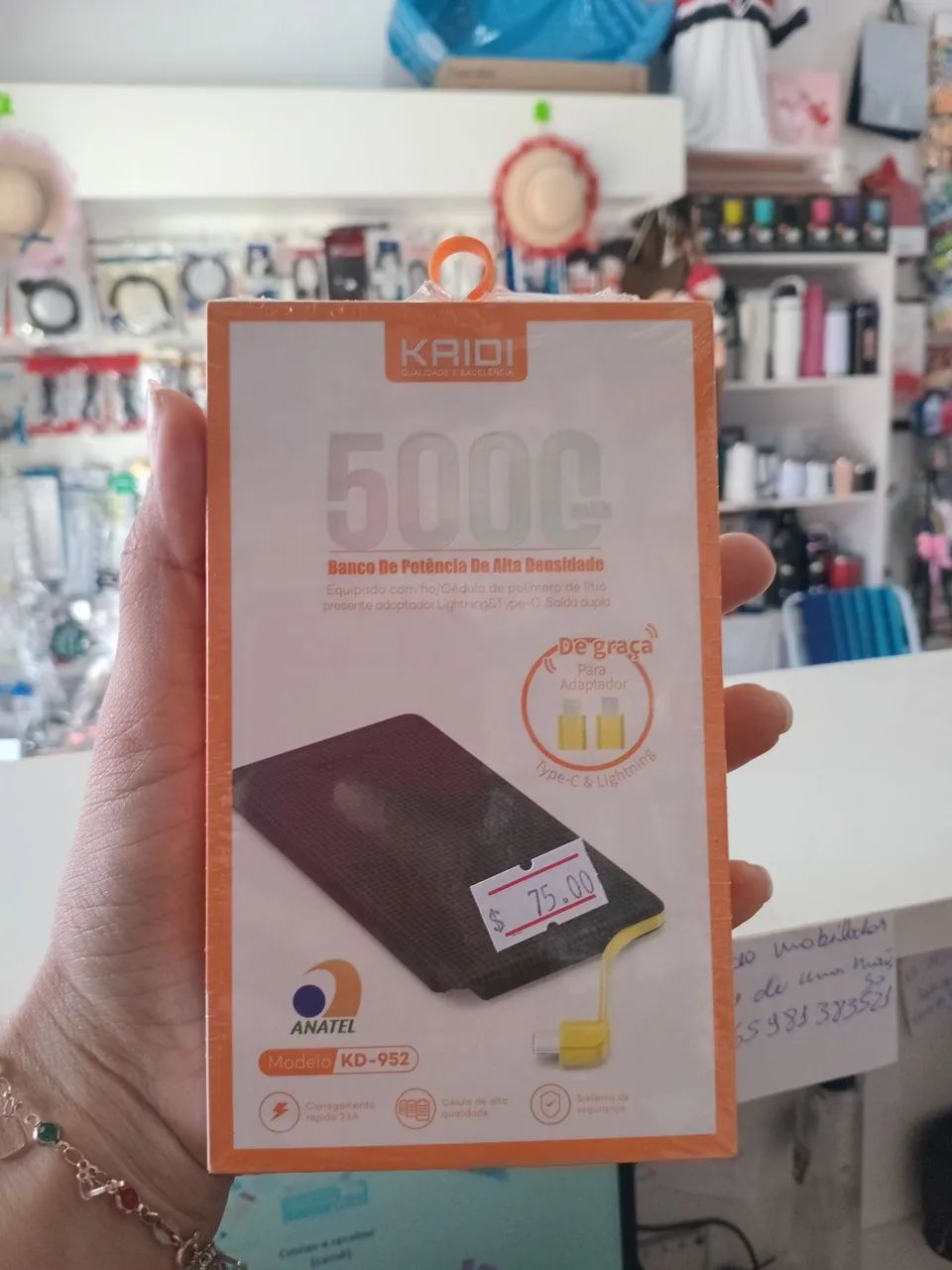Power bank 5000 kaidi