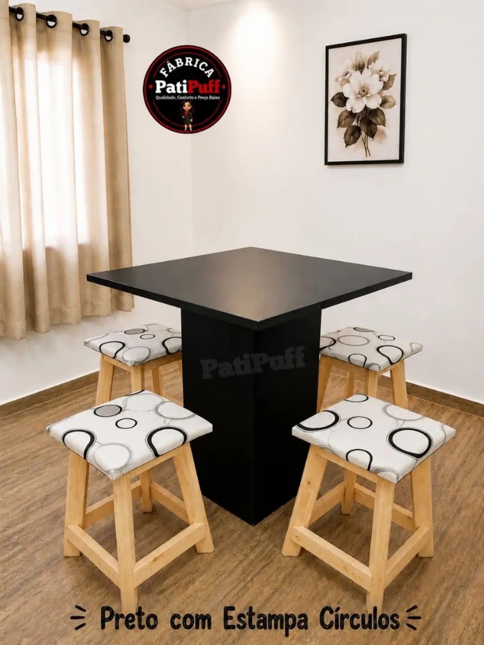 Mesa com 4 Banquetas  - Foto 2