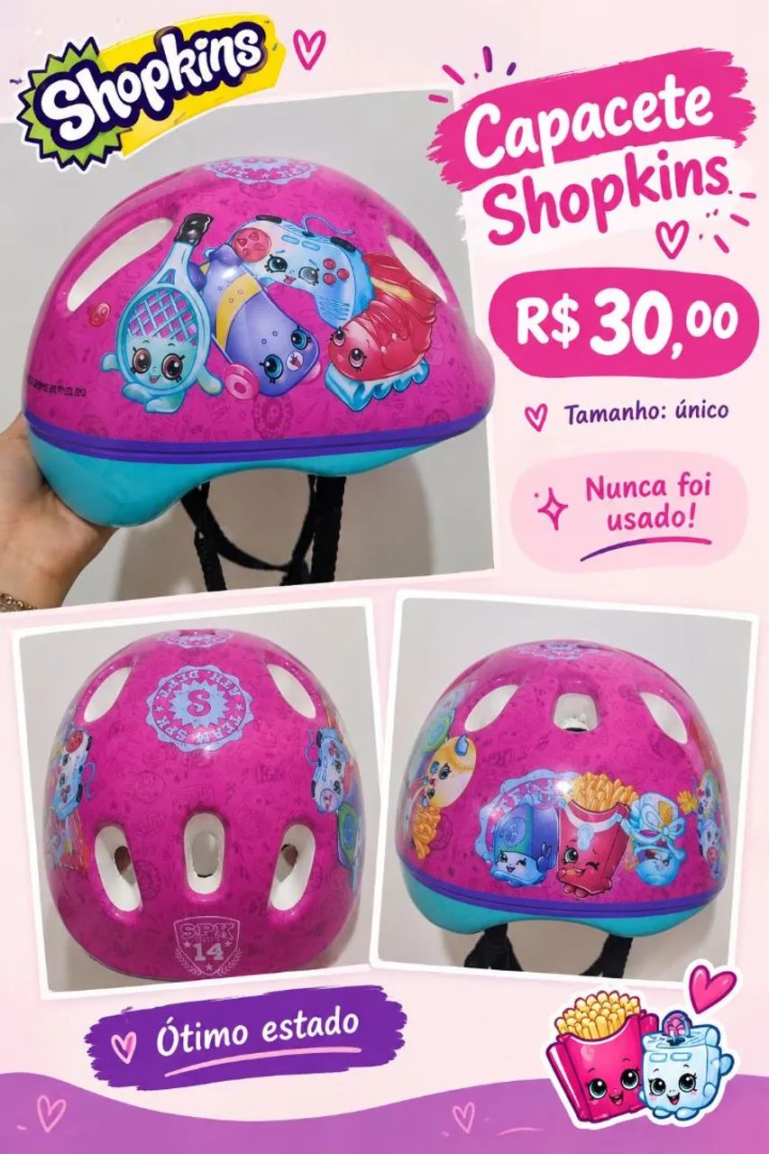 Capacete infantil 