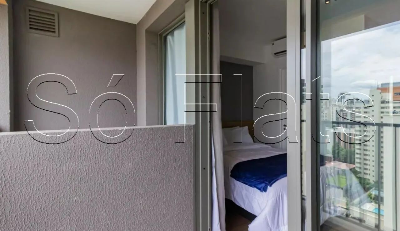 Studio mobiliado disponível para locação Brooklin 27m² próximo Metrô e Av. Santo Amaro. - Foto 10