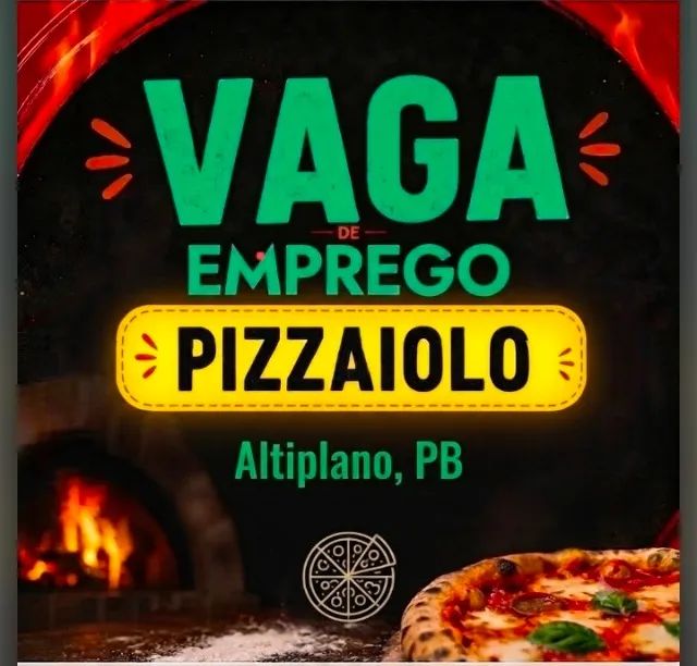 Vaga Pizzaiolo 