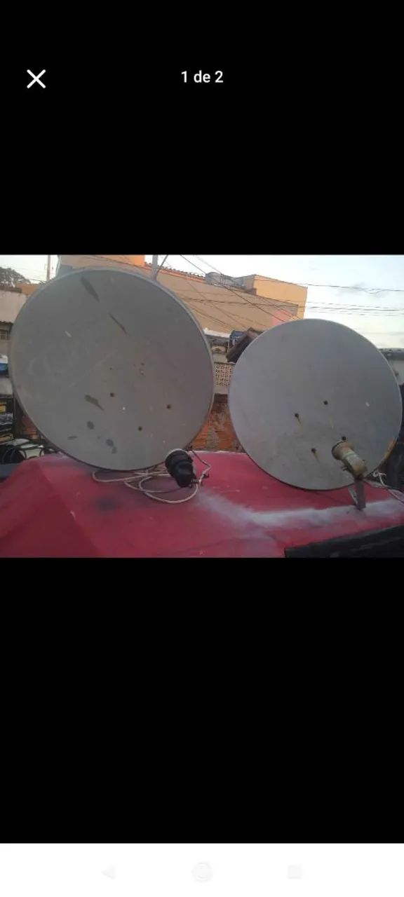 ANTENAS "2 PARABÓLICAS