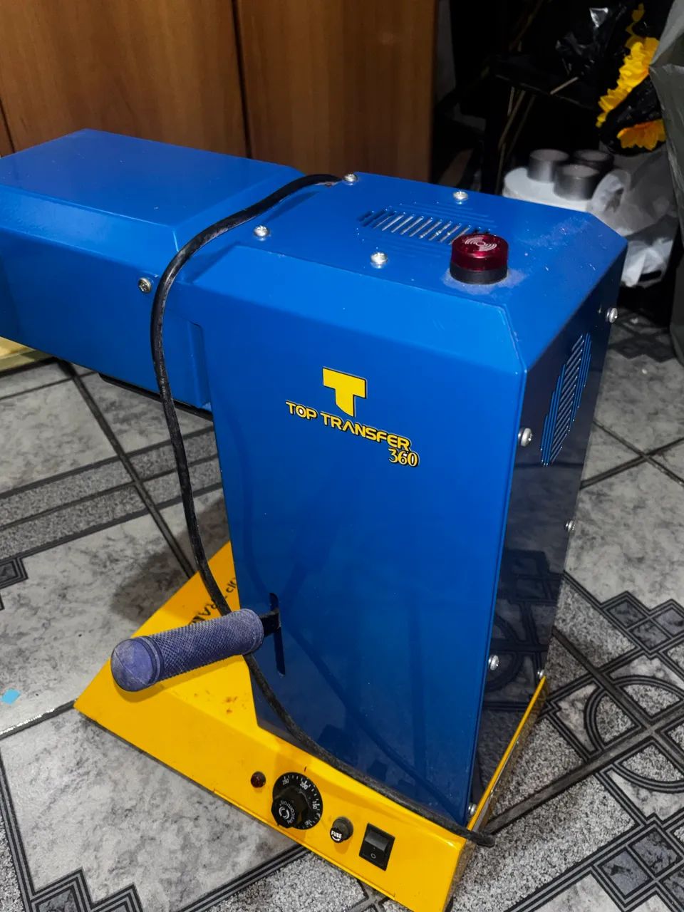 Prensa Térmica Top Transfer Master 5 em 1 - Semi Nova - Foto 5