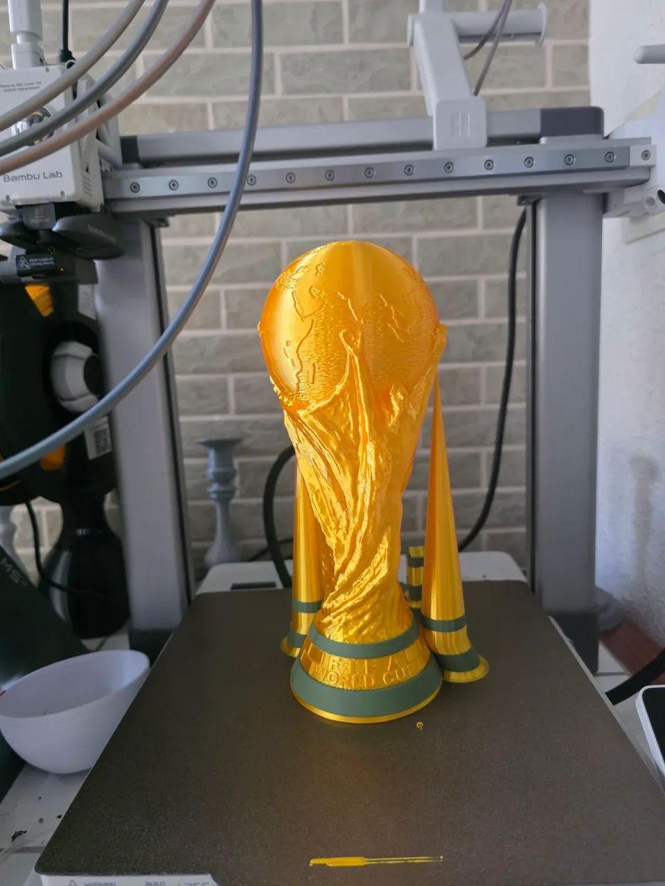 Taça da copa do mundo 3D - Foto 3
