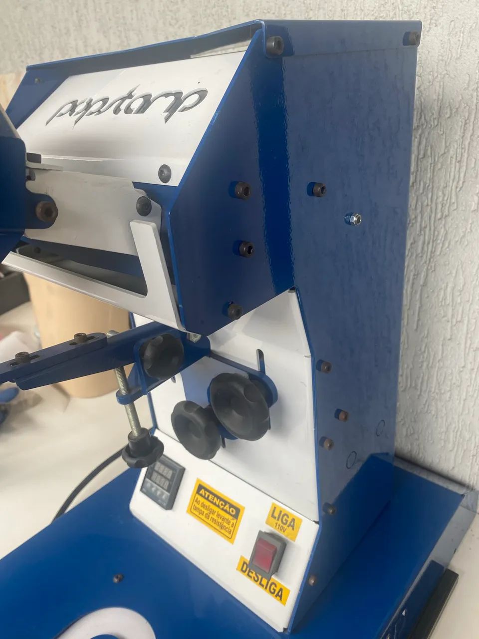 MÁQUINA DE TRANSFER POPSTAMP 360 GIROS 110V - Foto 2