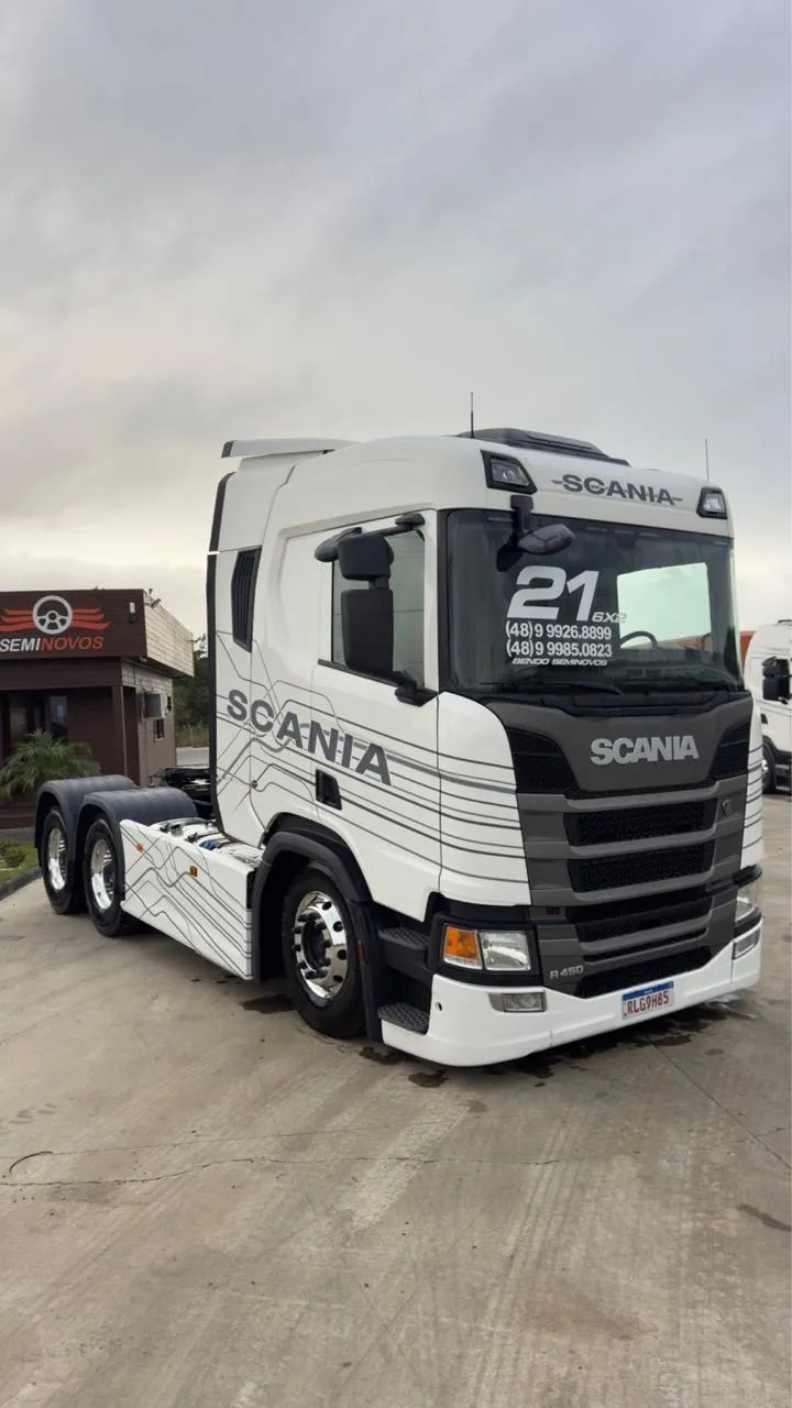Scania R450 6x2 Único Dono 
