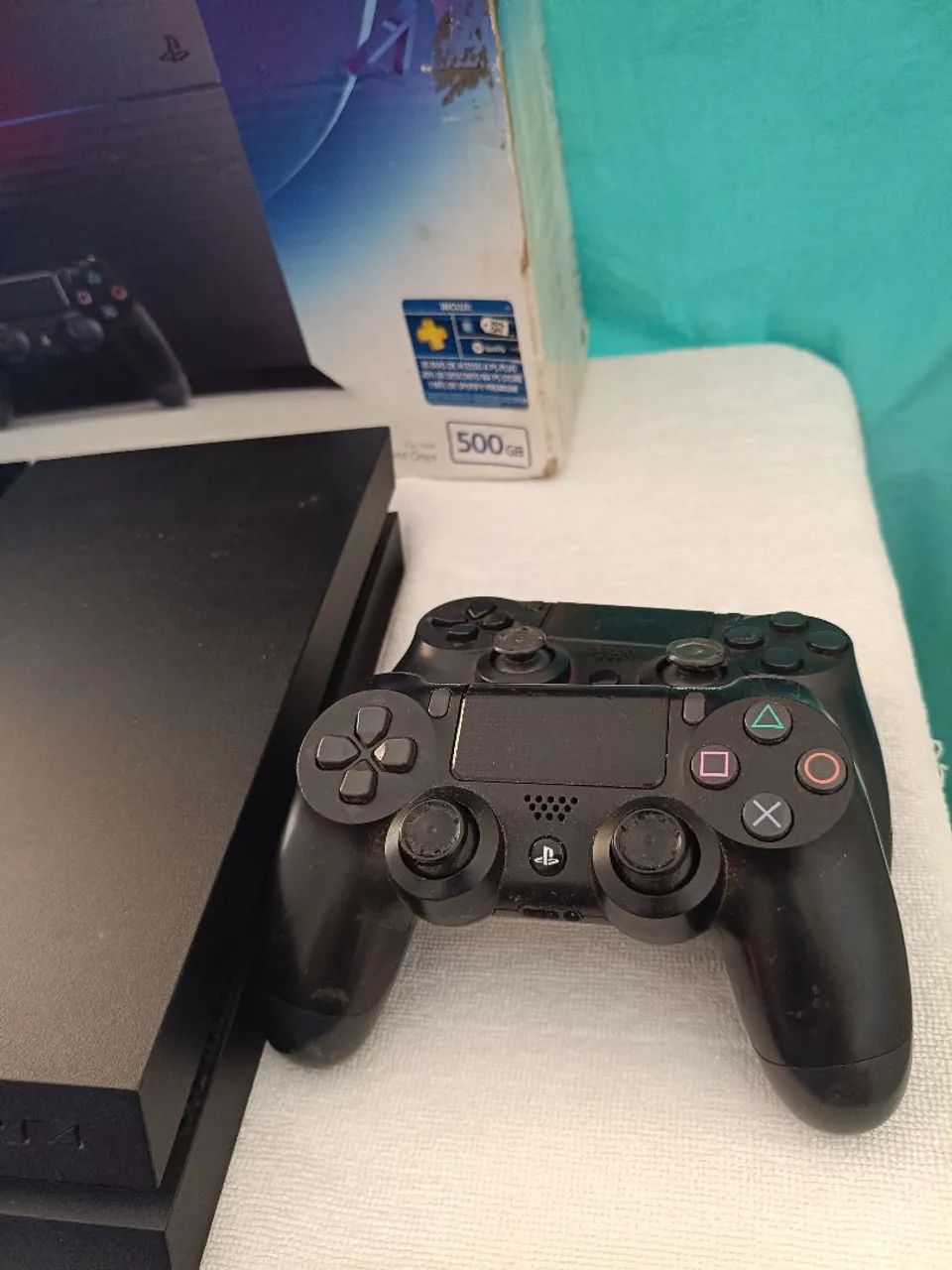 PlayStation 4 + 2 Controles+ 6 jogos  - Foto 4
