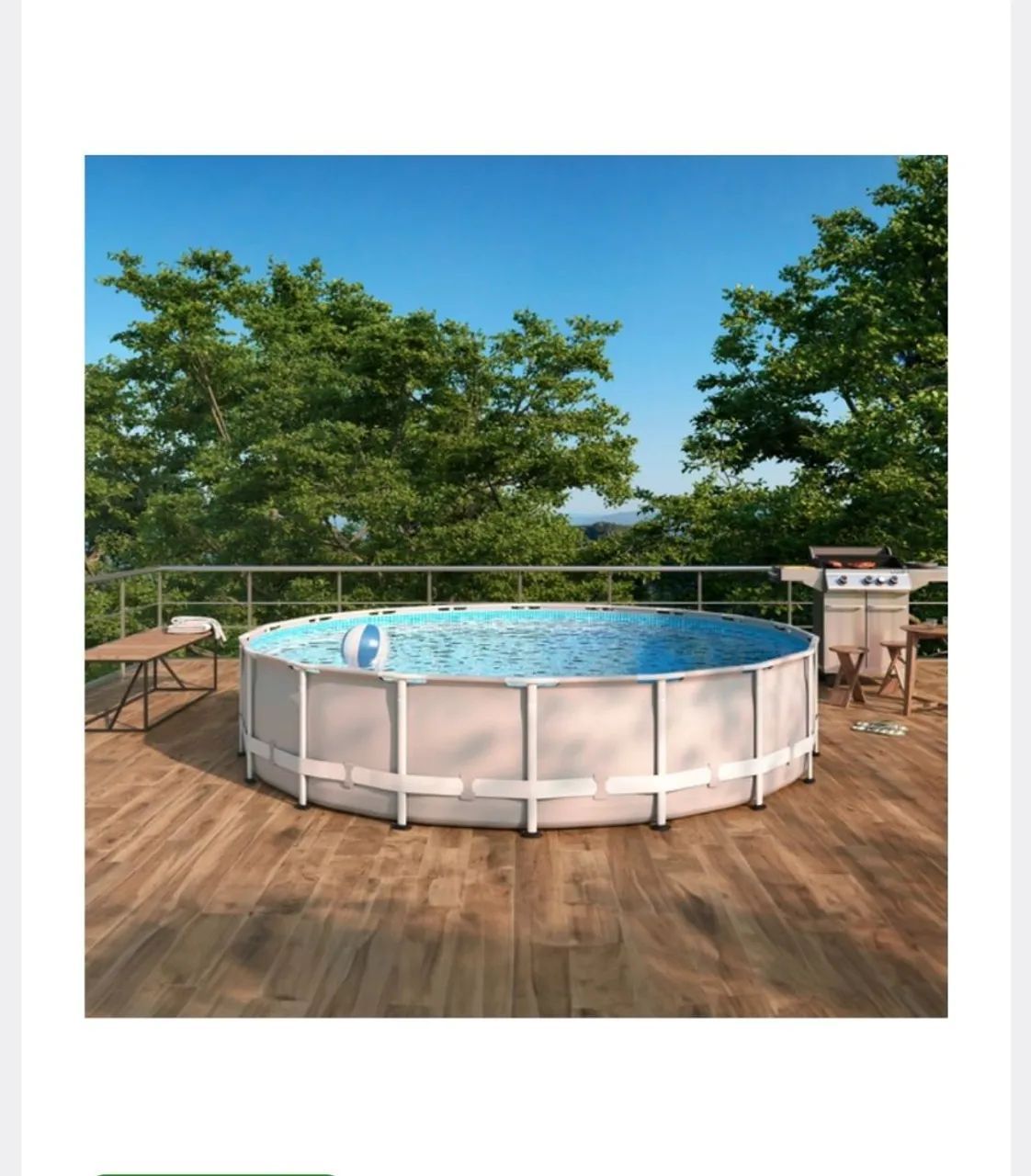Piscina Intex 6.503 litros  - Foto 2
