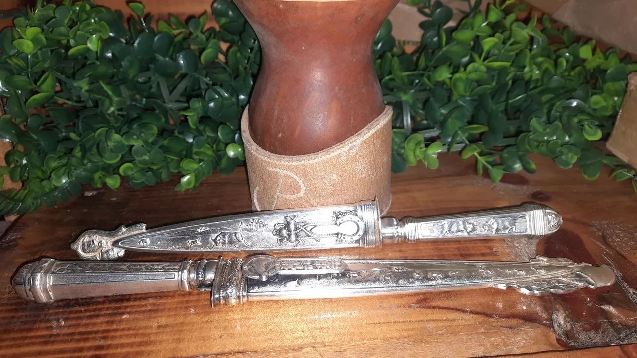 Facas eberle prateadas grande - Foto 4