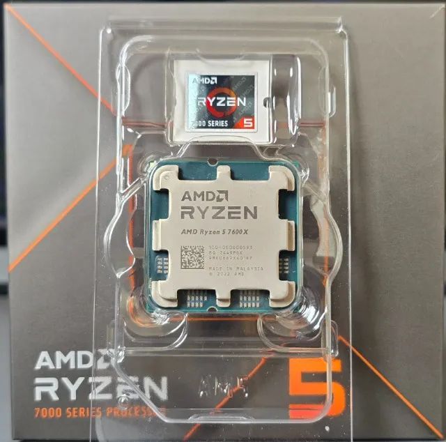 Processador Ryzen 5 7600X AM5 -Trocas