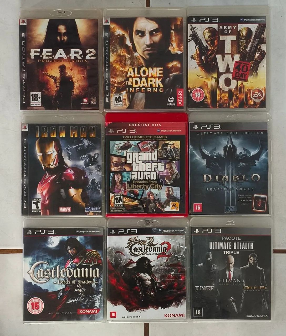 Jogos PS3 a partir de 20,00 - Jogos de Vídeo Game - Campos Elíseos