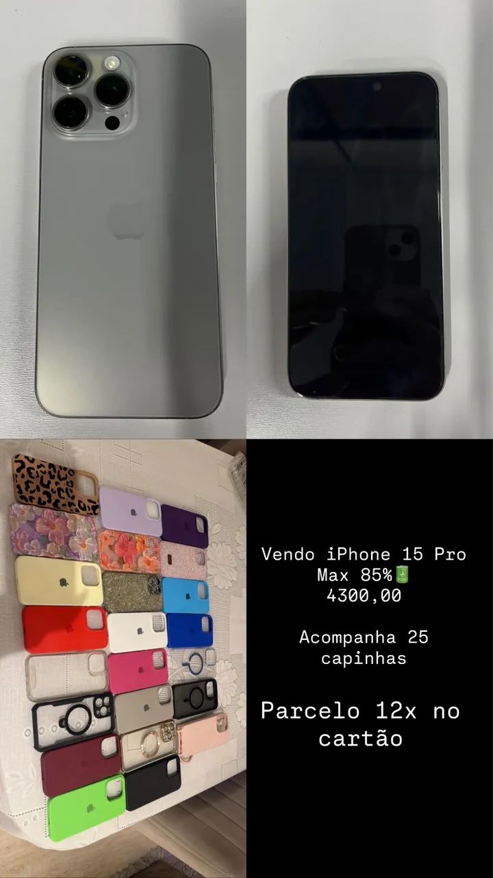 Vendo iPhone 15 pro Max 