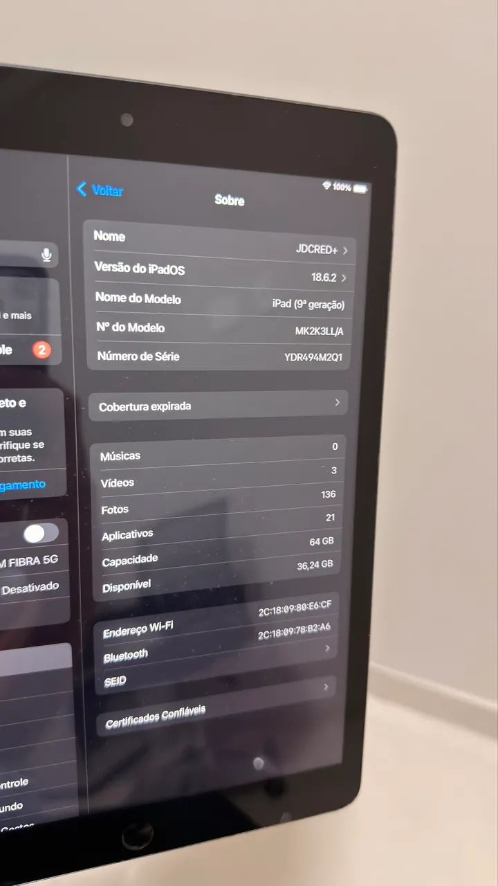 Ipad 9° Geração 64gb - Foto 3