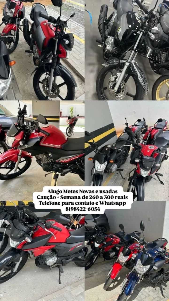 Alugo motos 