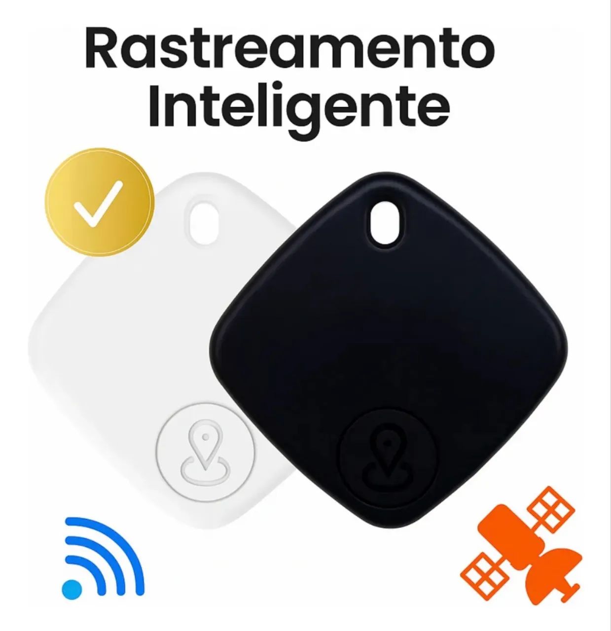 Mini Localizador Rastreador Smart Tag Compatível Com iPhone Apple  - Foto 4