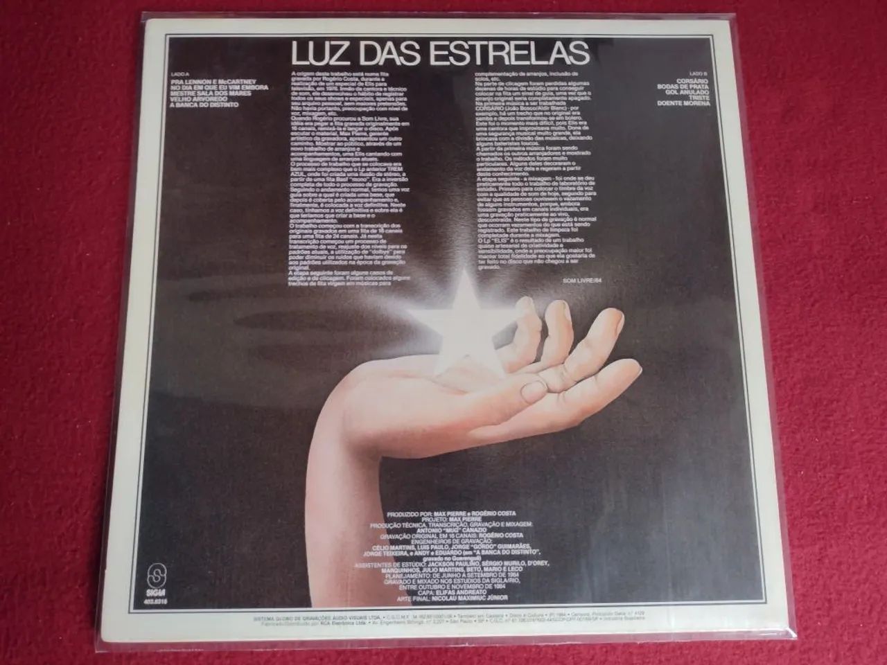 LP Elis Regina - Luz das Estrelas- contém encarte  - Foto 2