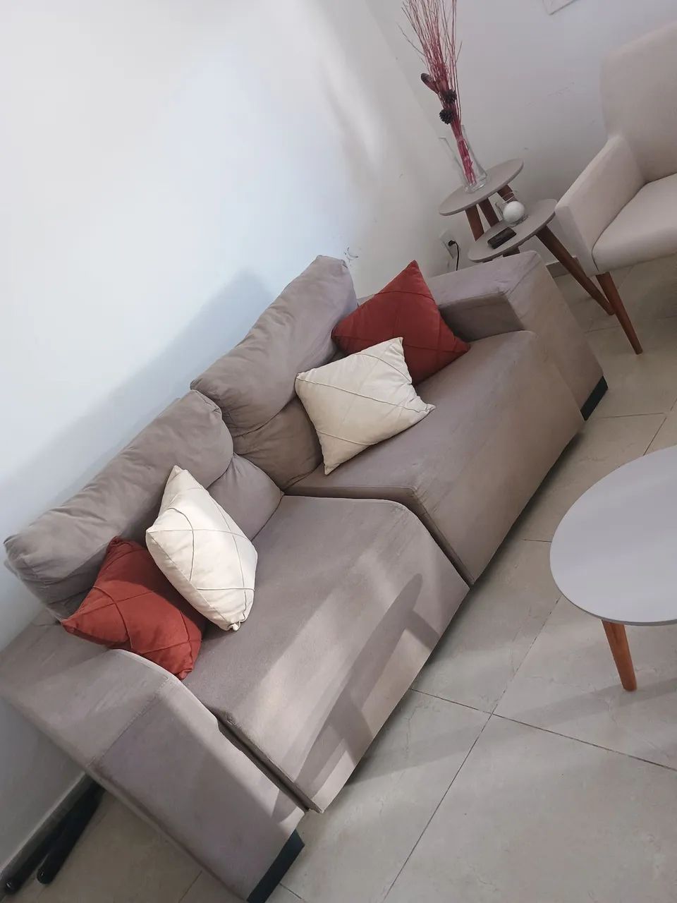 Almofadas com sofá retrátil  - Foto 2
