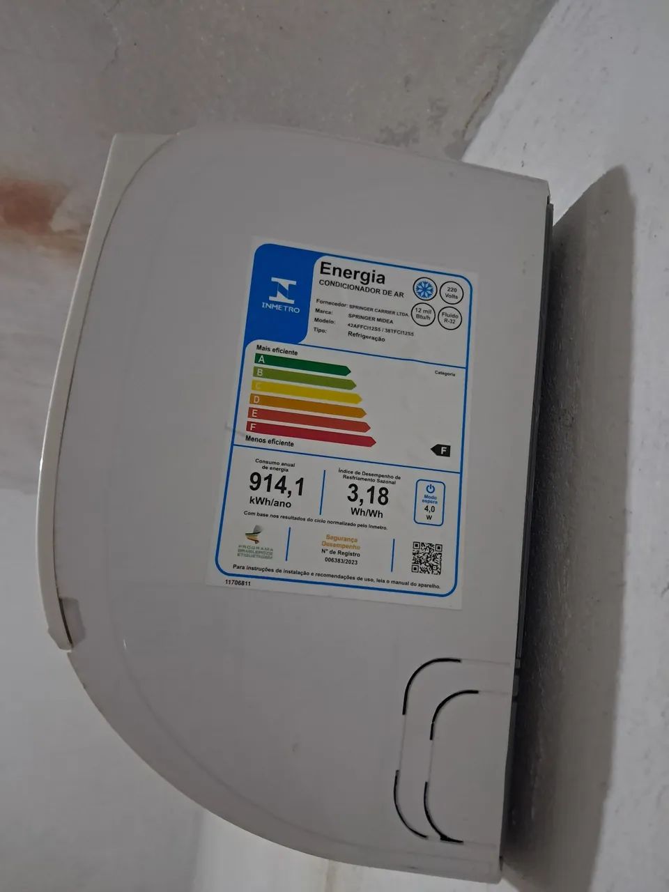 Ar-condicionado midea 12000 BTUS - Foto 2