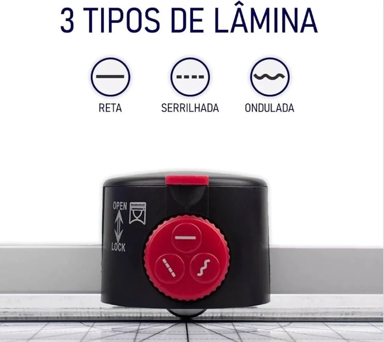  Plastificadora Laminadora Mazzilli Refiladora MA320 3x1 A4 Compatível com Bopp - Foto 2