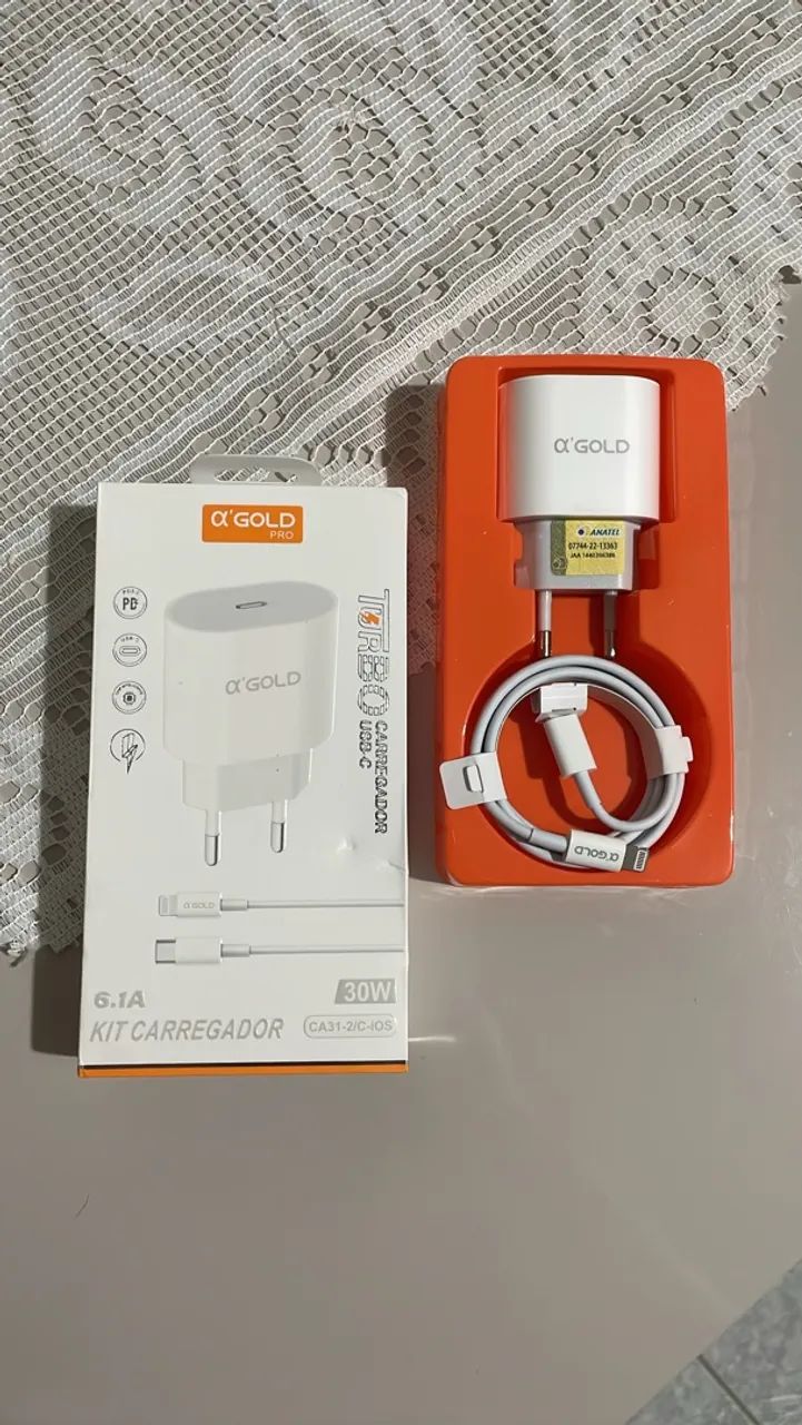 Carregador iPhone 