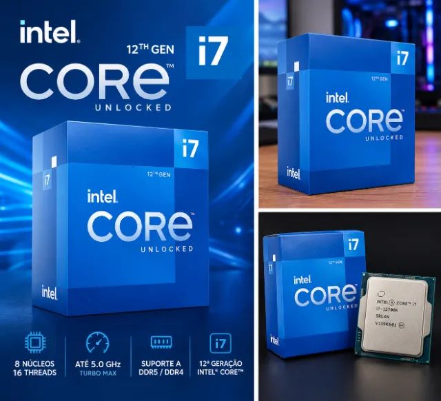 Processador Intel Core i7 12700K 3.6GHz  - Foto 3