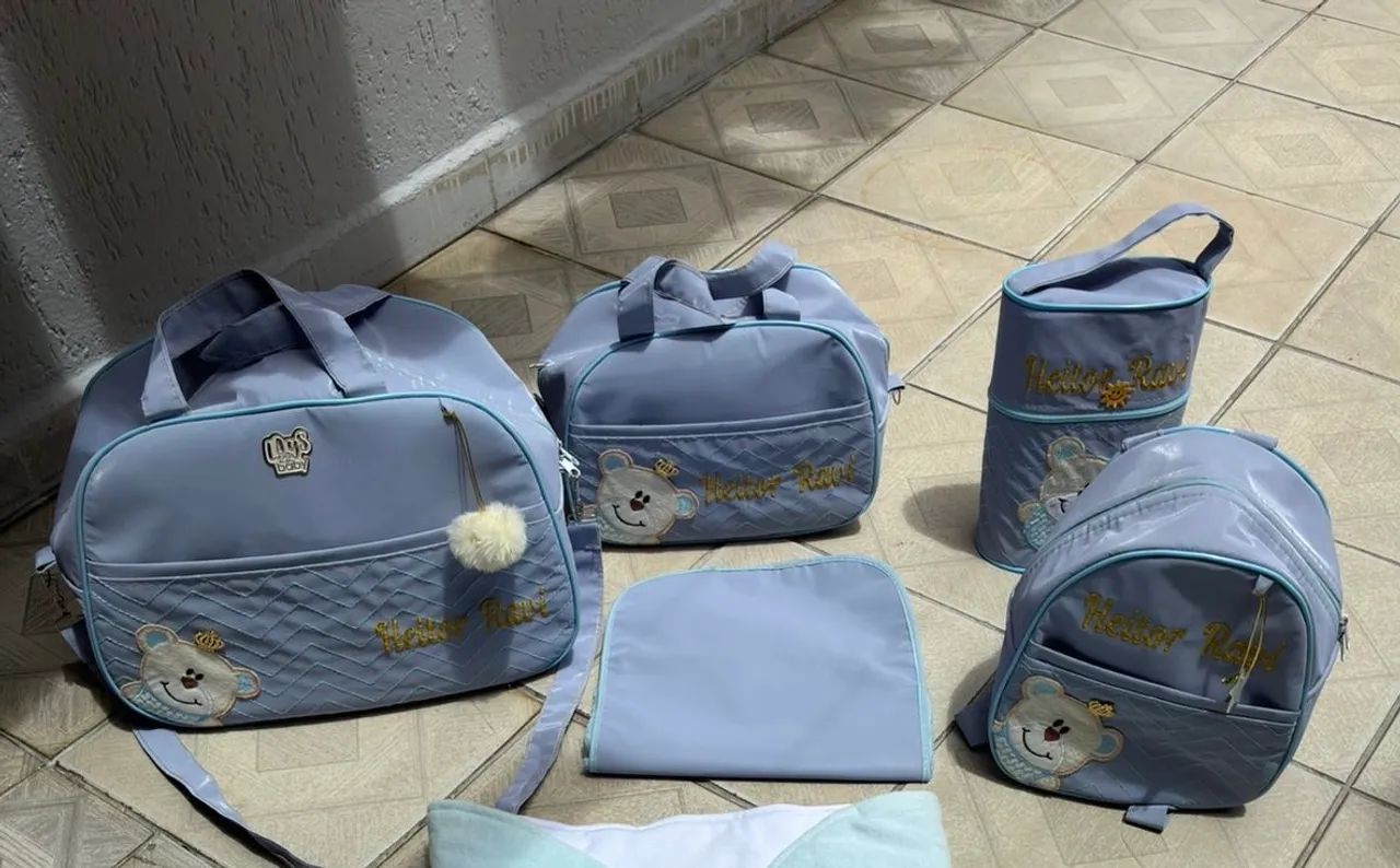 Vendo este kit Maternidade Saída de Maternidade e Conjunto de Bolsas - Foto 3