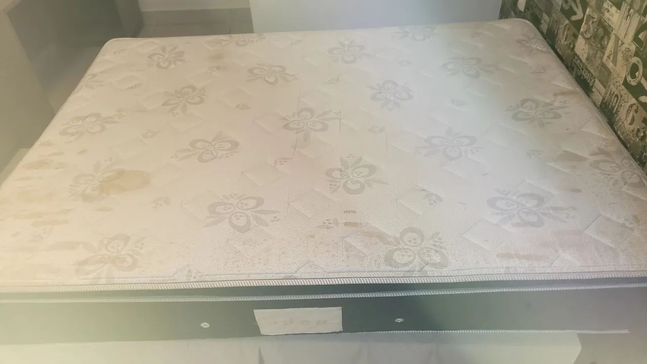 Cama casal colchao + base - Foto 2