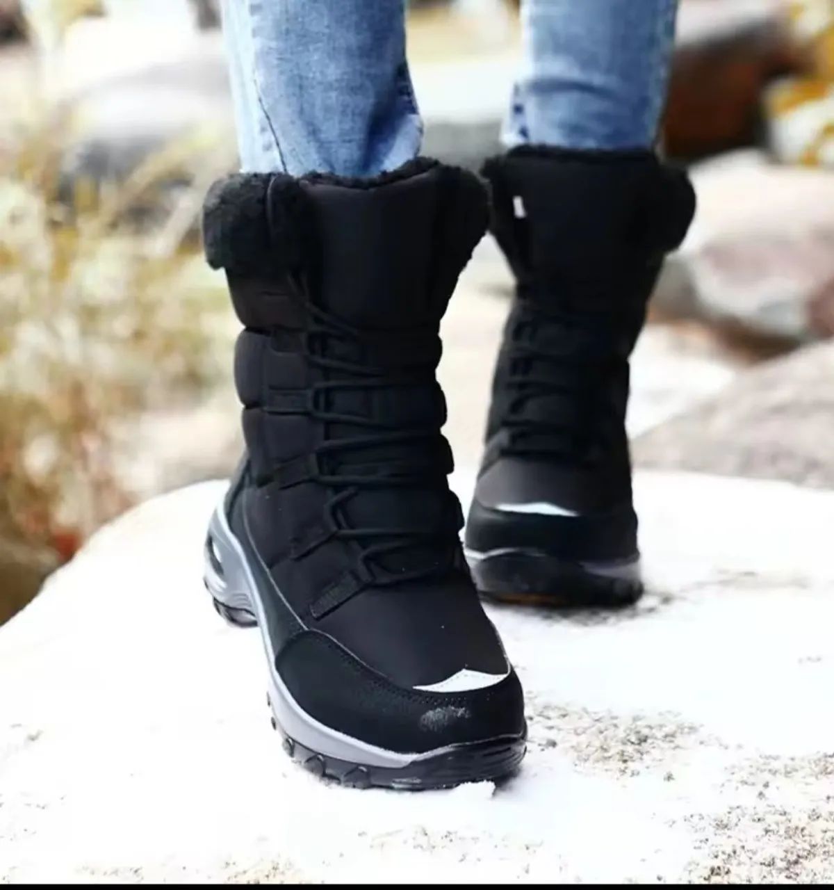 Bota forrada para inverno - Foto 2