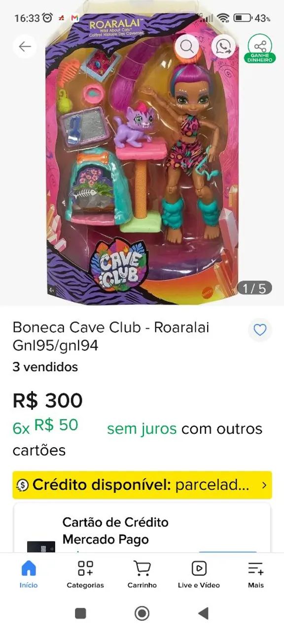 Boneca Cave Club  - Foto 2