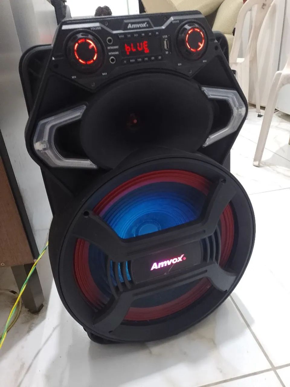 Caixa de som gladiador 850 watts  - Foto 4