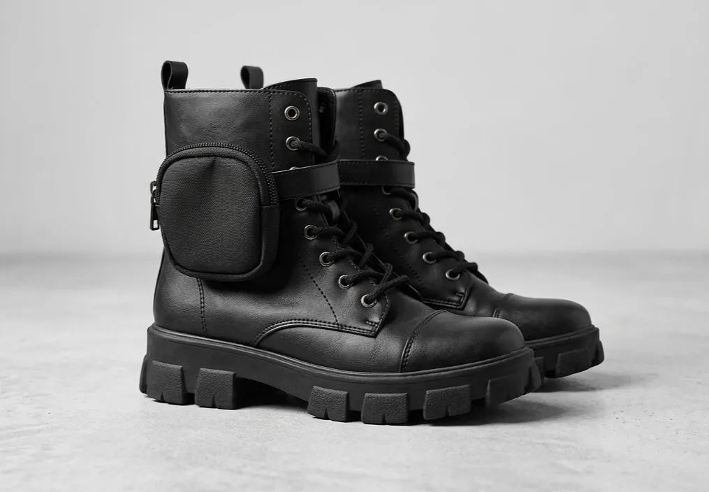 Bota Coturno Tratorada Cano Médio - Foto 2