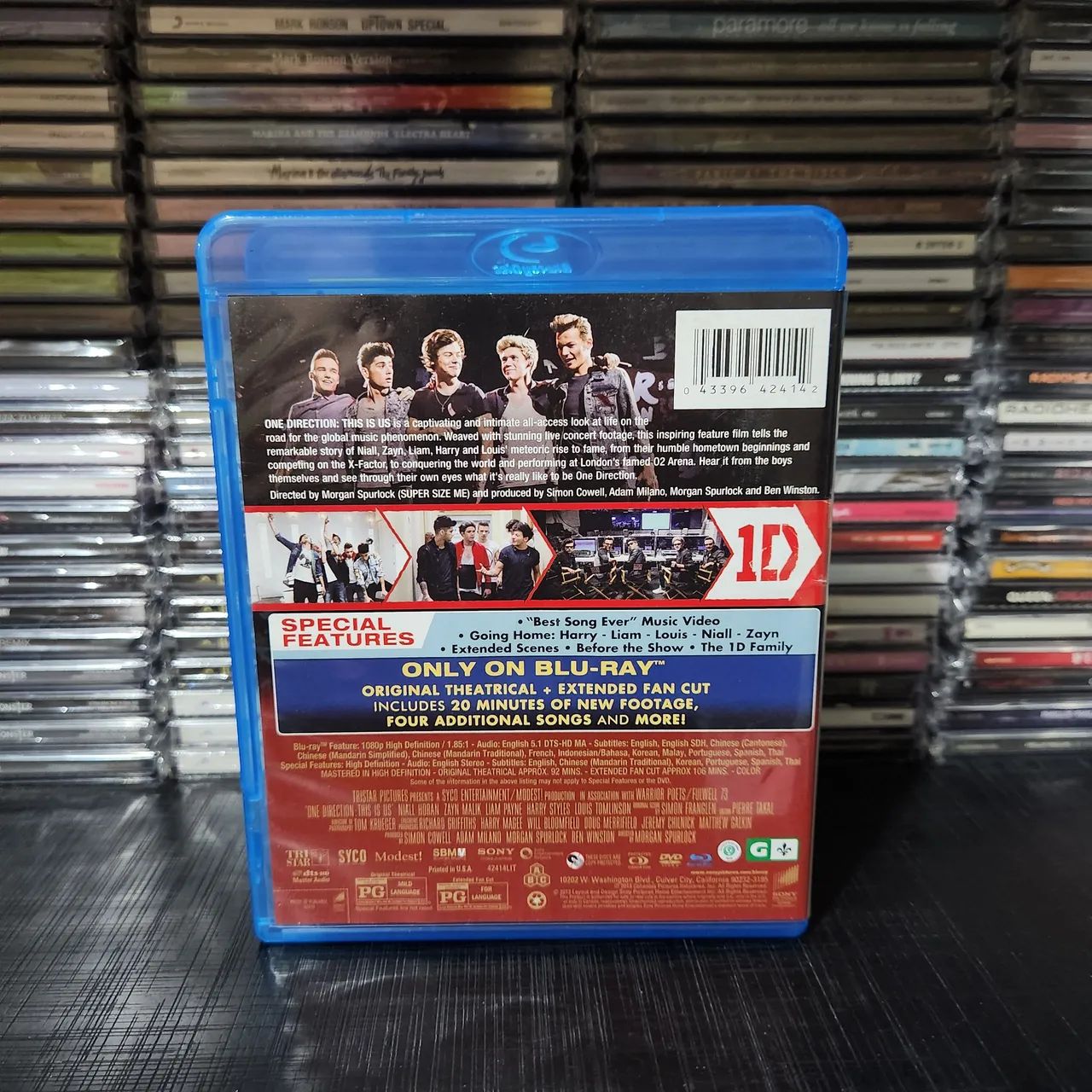 Blu-ray + dvd one direction this is us - Foto 2